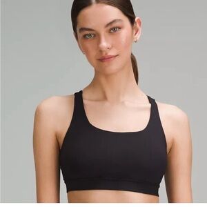 Lululemon energy bra Black Strappy Bra 6